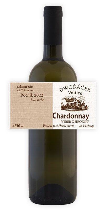 Chardonnay 2022 - výběr z hroznů